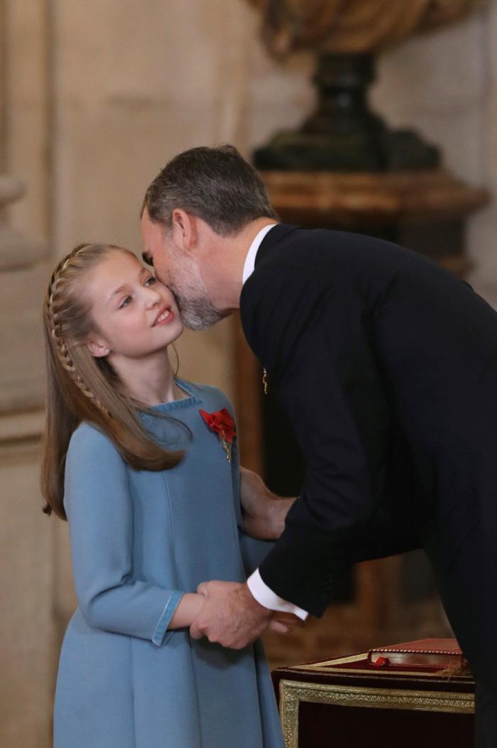 La princesa Leonor recibe el Toisón de Oro: las fotos de la ceremonia