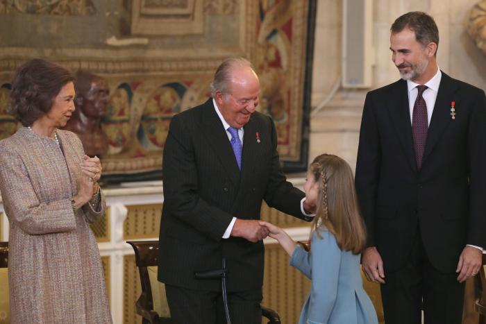 La princesa Leonor recibe el Toisón de Oro: las fotos de la ceremonia