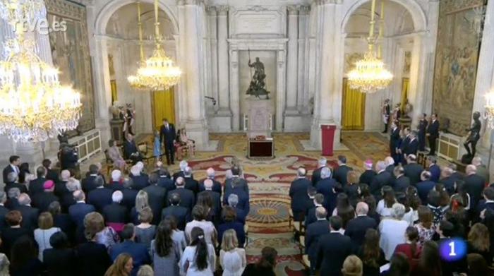La princesa Leonor recibe el Toisón de Oro: las fotos de la ceremonia