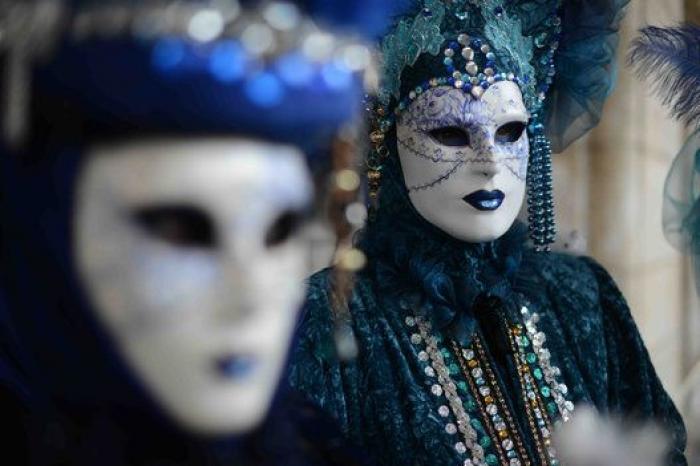 ¿Inquietantes o bonitas? Las mejores fotos del Carnaval de Venecia 2015