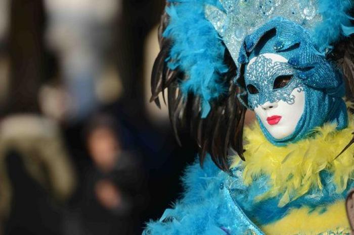 ¿Inquietantes o bonitas? Las mejores fotos del Carnaval de Venecia 2015