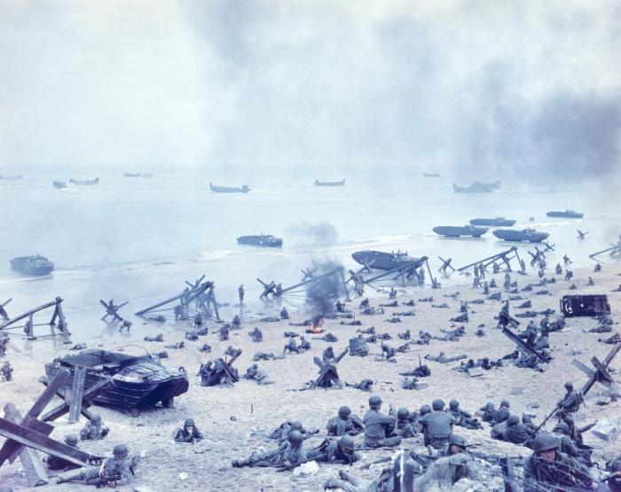 Los lugares del 'Día D', antes y ahora: 11 fotos que te impresionarán