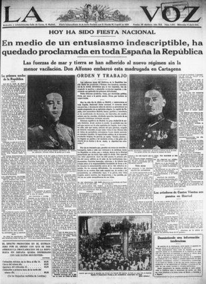 La II República española en su 90 aniversario