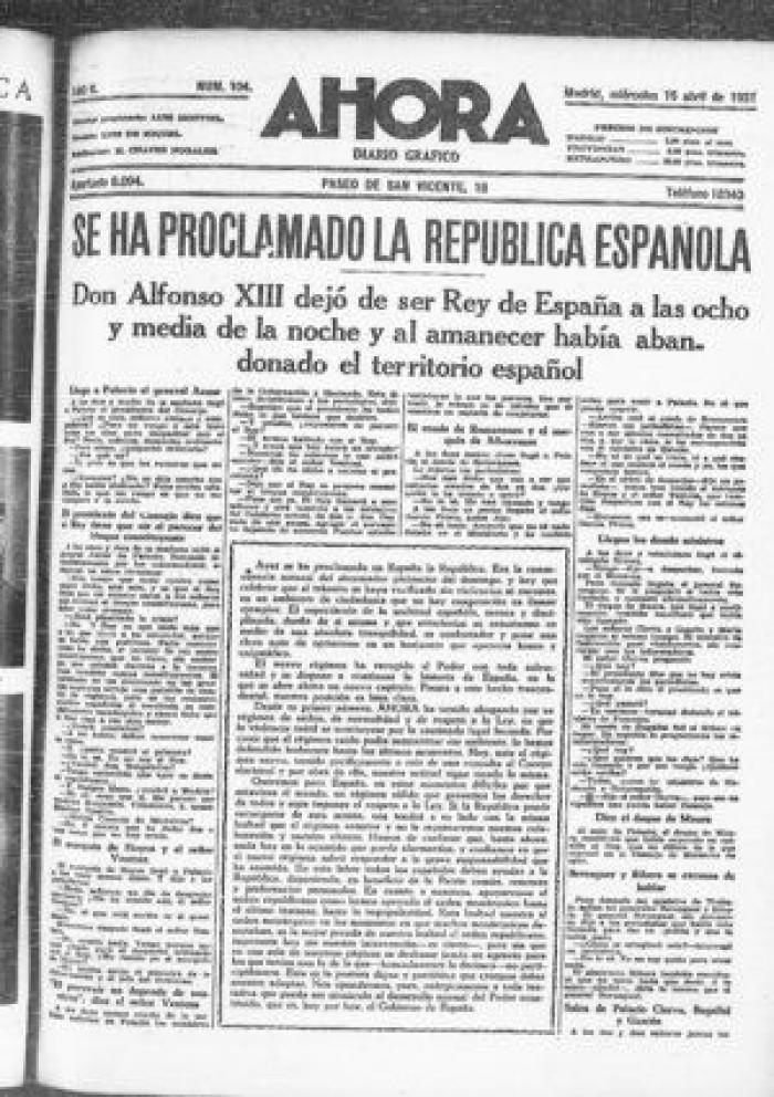 La II República española en su 90 aniversario
