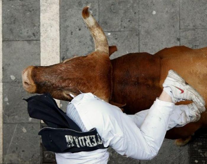 Encierros sanfermines 2014: el peligro visto desde arriba (FOTOS)