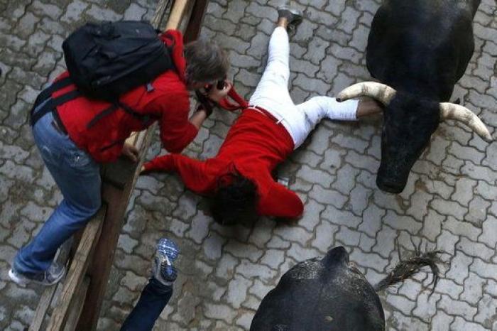 Encierros sanfermines 2014: el peligro visto desde arriba (FOTOS)