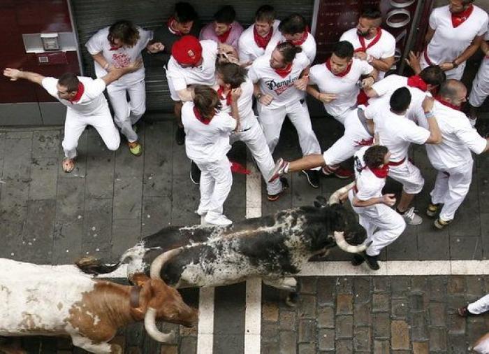 Encierros sanfermines 2014: el peligro visto desde arriba (FOTOS)
