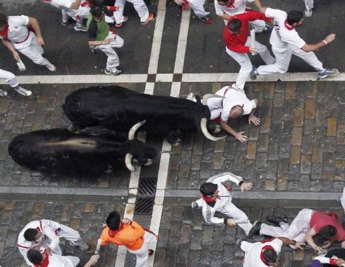 Encierros sanfermines 2014: el peligro visto desde arriba (FOTOS)