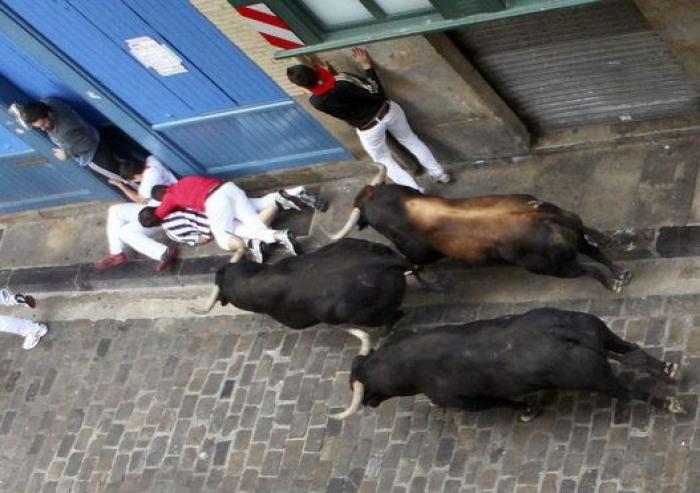 Encierros sanfermines 2014: el peligro visto desde arriba (FOTOS)