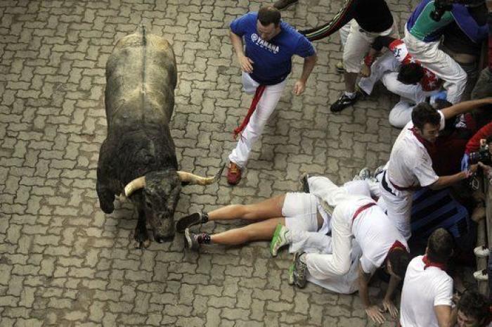 Encierros sanfermines 2014: el peligro visto desde arriba (FOTOS)