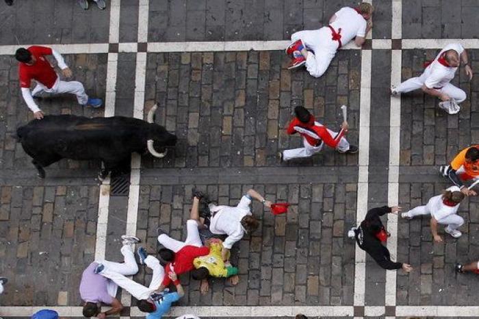 Encierros sanfermines 2014: el peligro visto desde arriba (FOTOS)