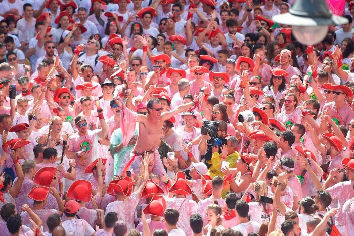 Sanfermines 2018: las mejores fotos del Chupinazo