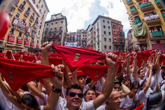 Sanfermines 2018: las mejores fotos del Chupinazo