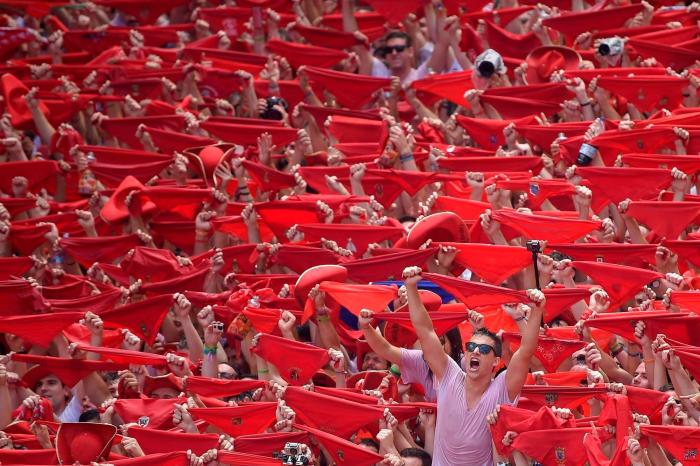 Sanfermines 2018: las mejores fotos del Chupinazo