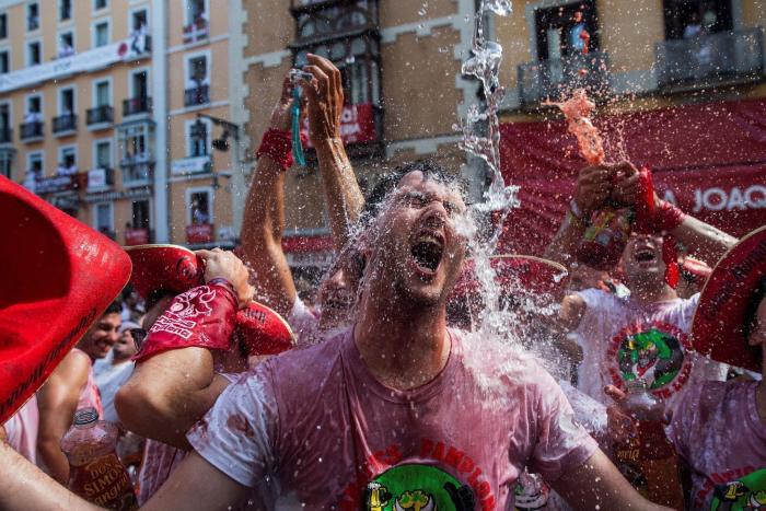 Sanfermines 2018: las mejores fotos del Chupinazo