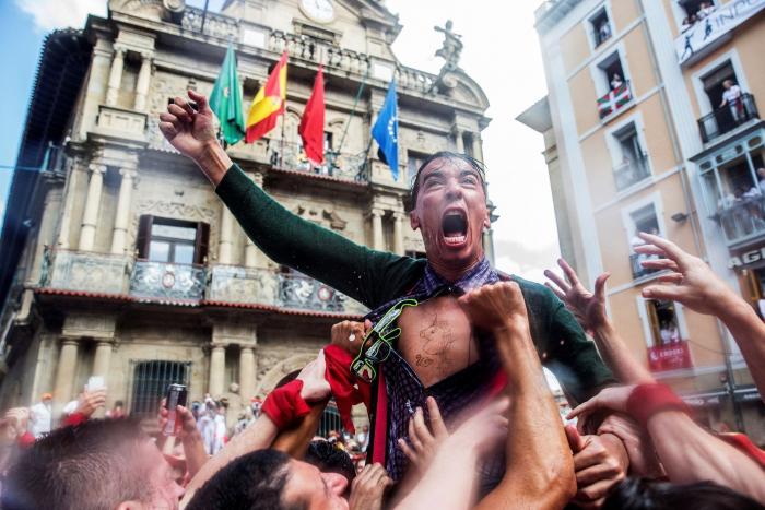 Sanfermines 2018: las mejores fotos del Chupinazo