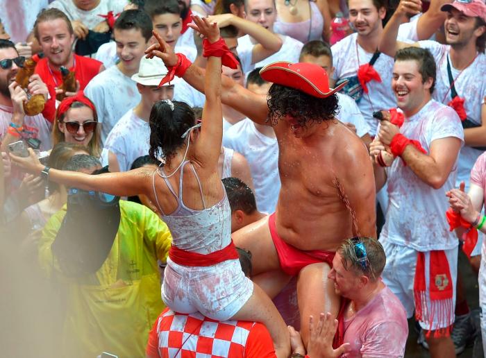 Sanfermines 2018: las mejores fotos del Chupinazo
