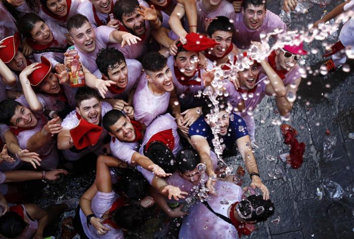 Sanfermines 2018: las mejores fotos del Chupinazo