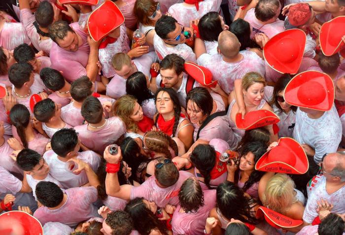 Sanfermines 2018: las mejores fotos del Chupinazo