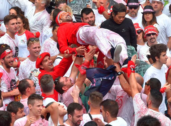 Sanfermines 2018: las mejores fotos del Chupinazo