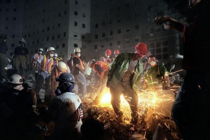 Las fotos más humanas del 11-S