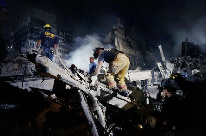 Las fotos más humanas del 11-S