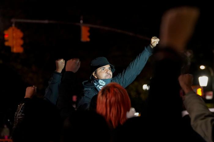 Decenas de detenidos en las protestas contra Trump en Nueva York y Mineápolis