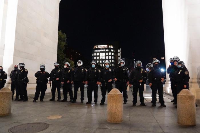 Decenas de detenidos en las protestas contra Trump en Nueva York y Mineápolis