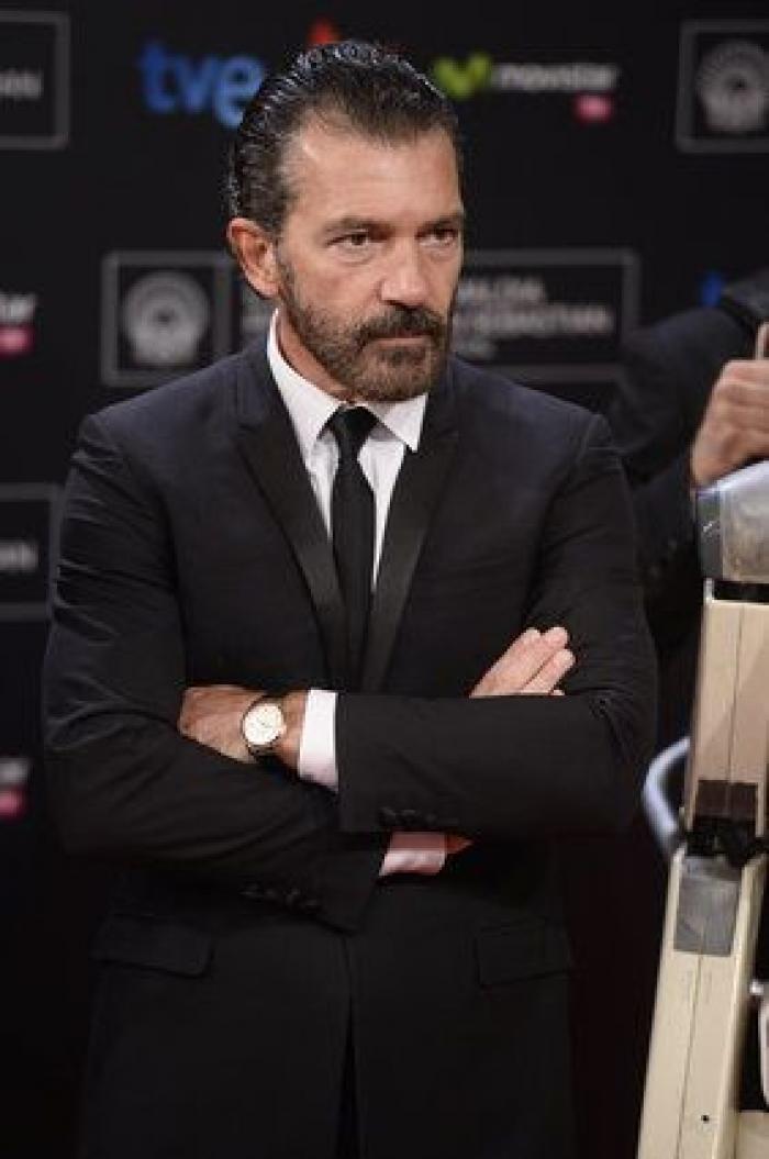 Así posa Antonio Banderas en el Festival de San Sebastián sin Melanie Griffith (FOTOS)