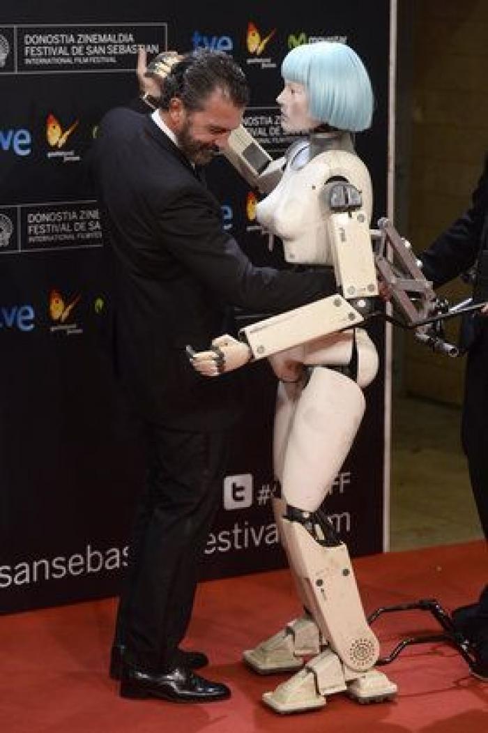 Así posa Antonio Banderas en el Festival de San Sebastián sin Melanie Griffith (FOTOS)