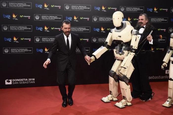 Así posa Antonio Banderas en el Festival de San Sebastián sin Melanie Griffith (FOTOS)