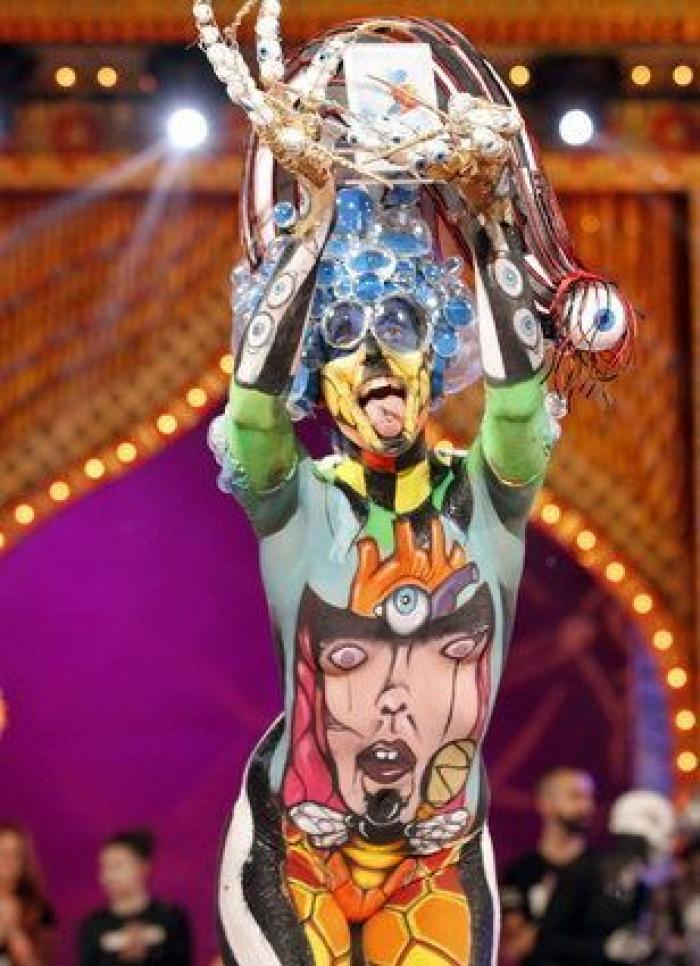 Maquillaje corporal con premio: 'La mala educación' gana el certamen de 'body painting' de Las Palmas