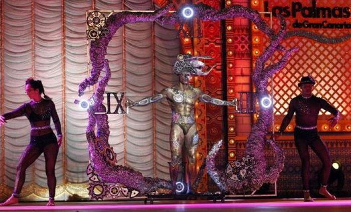 Maquillaje corporal con premio: 'La mala educación' gana el certamen de 'body painting' de Las Palmas