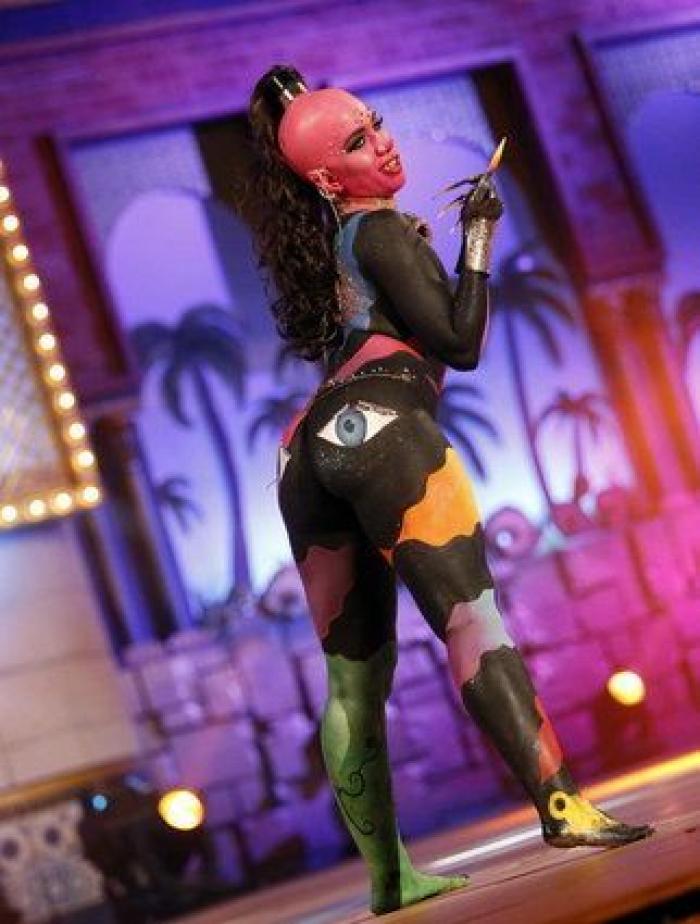 Maquillaje corporal con premio: 'La mala educación' gana el certamen de 'body painting' de Las Palmas
