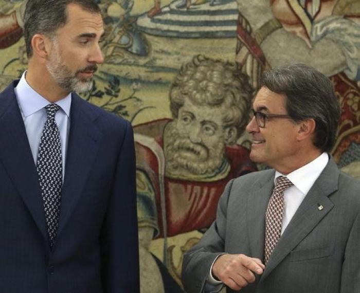 Artur Mas visita al rey: "Vengo en son de paz"