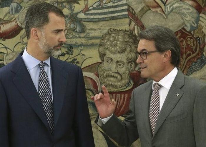 Artur Mas visita al rey: "Vengo en son de paz"