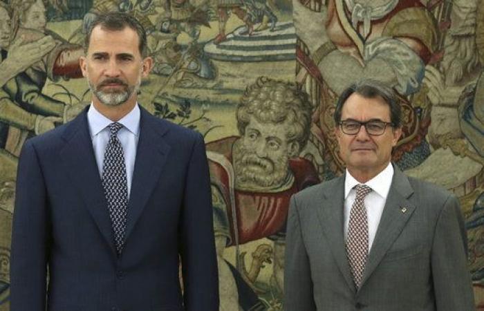 Artur Mas visita al rey: "Vengo en son de paz"