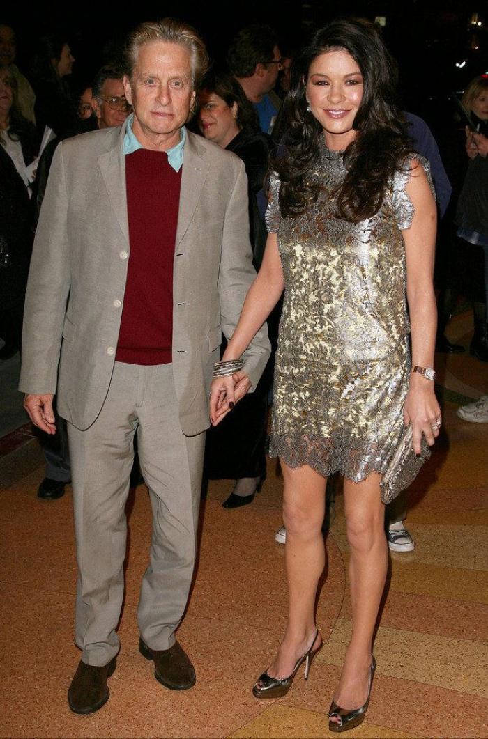 Catherine Zeta-Jones responde a quienes daban por rota su relación con Michael Douglas