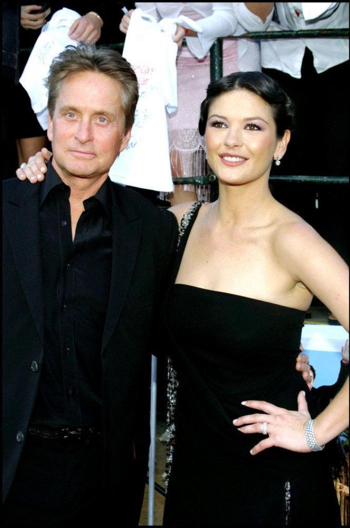 Catherine Zeta-Jones responde a quienes daban por rota su relación con Michael Douglas