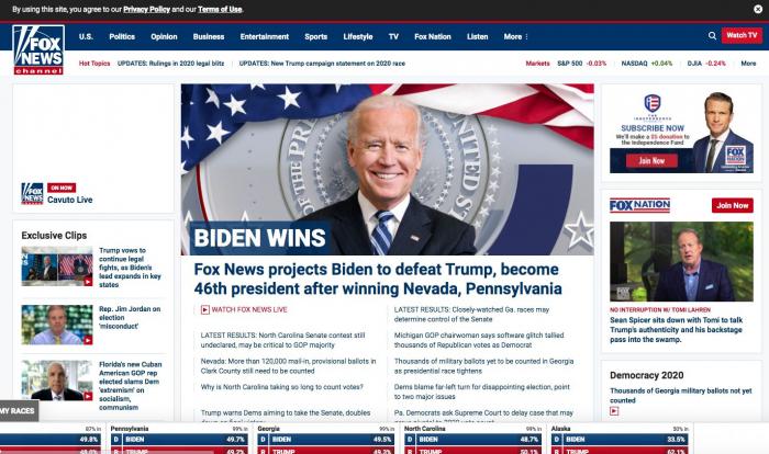 El presidente de México se niega a reconocer a Biden como presidente