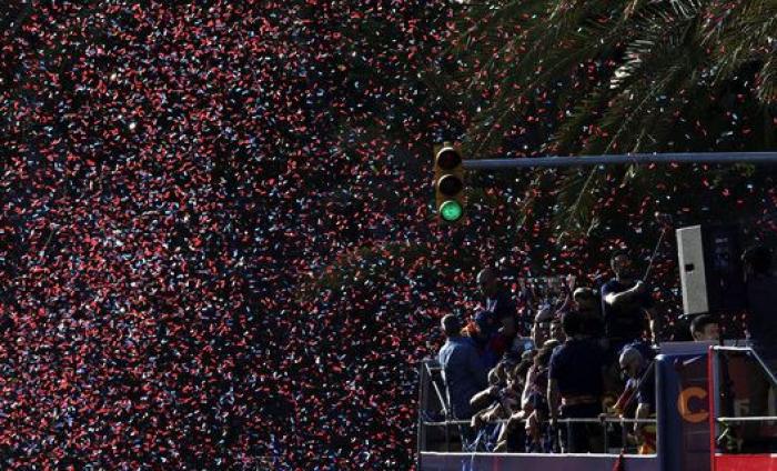 Las FOTAZAS de la celebración liguera del Barcelona