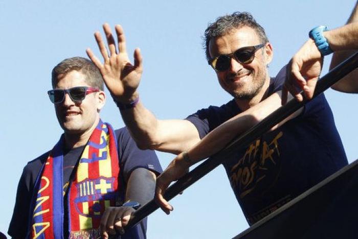 Las FOTAZAS de la celebración liguera del Barcelona