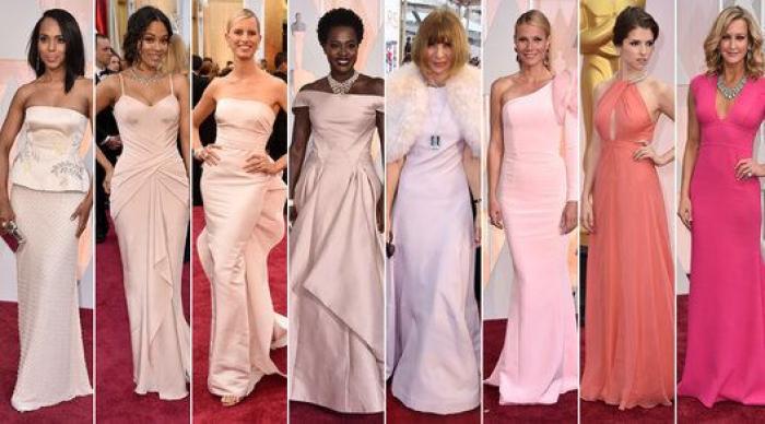 Pantone Oscar 2015: el reparto de colores en la alfombra roja (FOTOS)