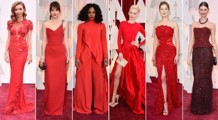 Pantone Oscar 2015: el reparto de colores en la alfombra roja (FOTOS)