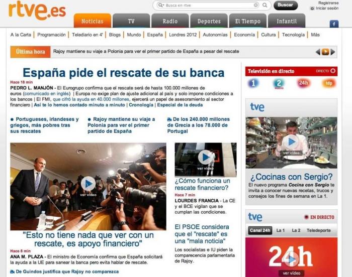 Recordatorio para Rajoy: las portadas del rescate