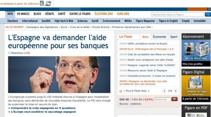 Recordatorio para Rajoy: las portadas del rescate