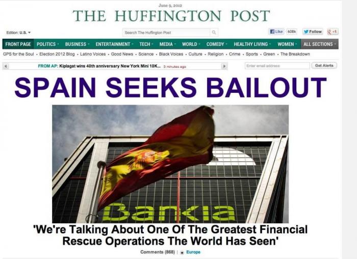 Recordatorio para Rajoy: las portadas del rescate