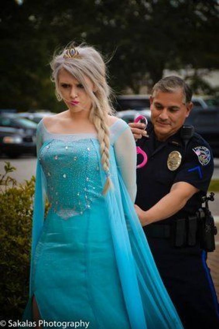 Elsa, de 'Frozen', detenida por causar una ola de frío en Carolina del Sur (FOTOS)
