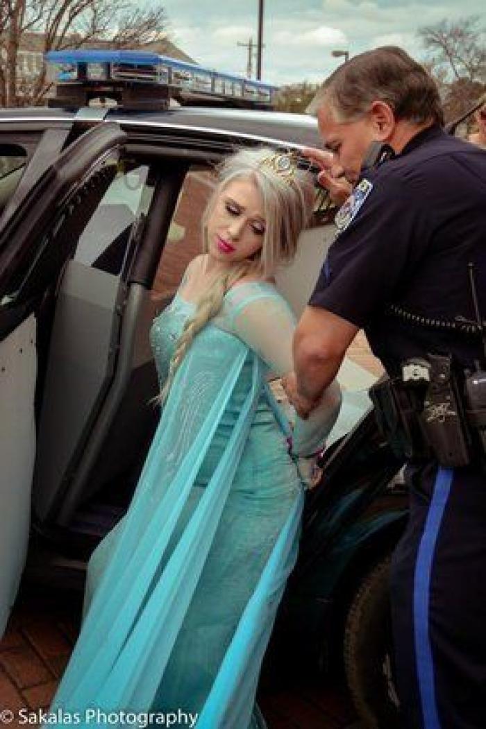 Elsa, de 'Frozen', detenida por causar una ola de frío en Carolina del Sur (FOTOS)