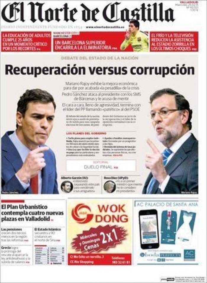 Joan Baldoví sufre un vahído durante su intervención en el debate (VÍDEO)